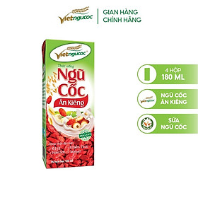 Combo 5 Lốc Sữa Ngũ Cốc Ăn Kiêng VIỆT NGŨ CỐC Uống Liền Thích Hợp Cho