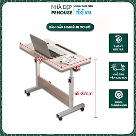 Mua Bàn Làm Việc Học Tập Thông Minh Gấp Gọn Tùy Chỉnh Độ Cao Mặt Bàn Nghiêng 90 Độ Thích Hợp Nhiều Không Gian - Hàng Chính Hãng