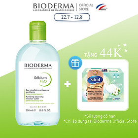 Dung Dịch Làm Sạch Và Tẩy Trang Công Nghệ Micella Bioderma Sebium H2O - 500ml