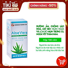 Thực phẩm chức năng viên uống đẹp da-giải độc-Aloe vera sữa ong chúa