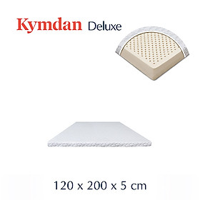 Nệm cao su thiên nhiên Kymdan Deluxe 120 x 200 x 05cm SFM