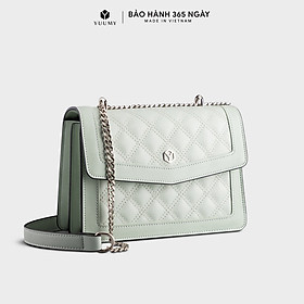 Túi Yuumy ( Thời trang nữ đi chơi nắp gập size 22 - Túi đeo chéo da Seasand YN140 )