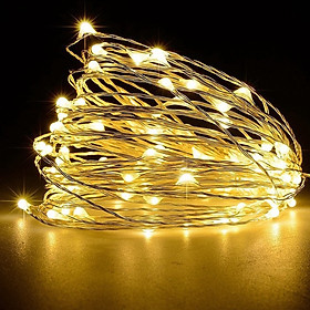 16FT 50LEDs String Lights USB Fairy Lamp Christmas Halloween Decorative Hanging Lights Garden Patio Landscape Light