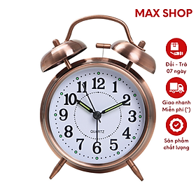 Mua Đồng Hồ Để Bàn Quả Chuông Báo Thức DB03 Có Đèn LED Siêu Tiện Lợi