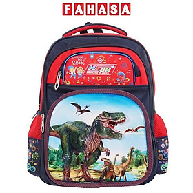Ba Lô Học Sinh - Hasun 803N - Khủng Long 3