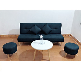 Mua Ghế sofa giường bed xanh dương đậm bộ salon phòng khách SB7-cabo