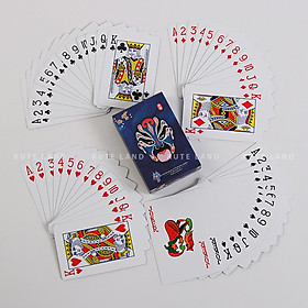 Bộ Bài Tây Tiger Head Poker Chuyên Nghiệp 63x88 Mm Nhựa PVC Chống Thấm Nước Và Bẻ Cong Cao Cấp