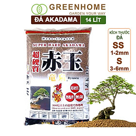 Mua Đá Akadama  loại siêu cứng  làm đất  phân nền thủy sinh  bonsai  sen đá  nhiều size lựa chọn |Greenhome