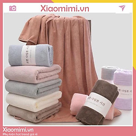 Khăn tắm xuất Hàn, khăn lông chiên size 70x140cm