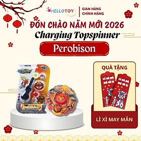 Đồ Chơi Con Quay CHARGING TOP SPINNER Pero Bison - Hellotoy