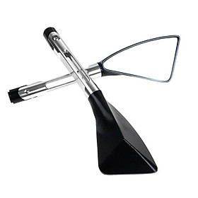 1 Pair Universal Aluminum CNC Motorcycle Rearview Mirror Motorcycle Side Mirrors Accessories 8mm 10mm Screw 8 Color