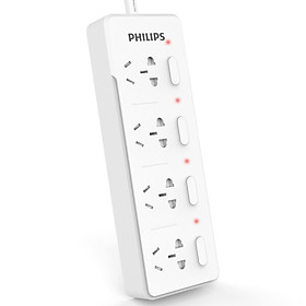 Ổ Cắm Điện 4 Ổ Cắm PHILIPS SPS3431C Dài 3m