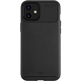 Ốp lưng sợi carbon kháng khuẩn uniq hybrid hexa iphone 12 / 12 pro / 12 pro max- hàng chính hãng