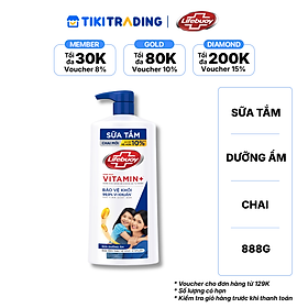 LIFEBUOY Sữa Tắm Sữa Dưỡng Ẩm 888g