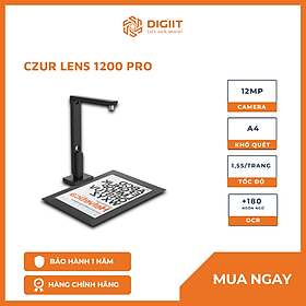 Mua  Hàng chính hãng  Máy scan thông minh Czur Lens 1200 Pro