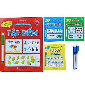 Mua Bộ Vở Viết Xóa Được - Wipe Clean: Làm Toán Không Sợ Sai - MT books