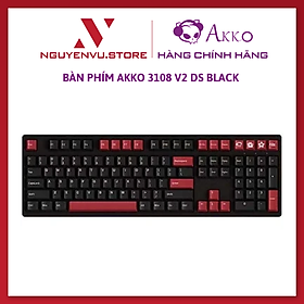 Mua Bàn phím AKKO 3108 v2 DS Black (Gateron