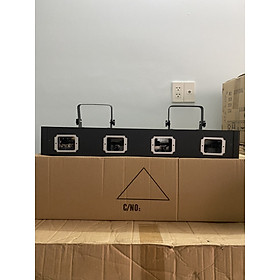 Mua  GTP  ĐÈN LASER QUÉT TIA 4 CỬA 7 MÀU - THÍCH HỢP DÙNG TRONG SÂN KHẤU CHUYÊN NGHIỆP   QUÁN BAR.