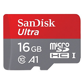 Thẻ Nhớ MicroSDHC SanDisk Ultra 16GB UHS-I - 98MB/s - Hàng Nhập Khẩu