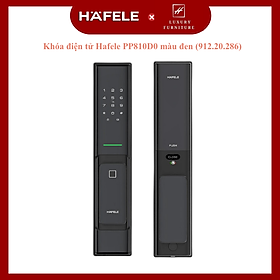 Khóa điện tử Hafele PP810D0 màu đen - Hàng Chính Hãng 912.20.286