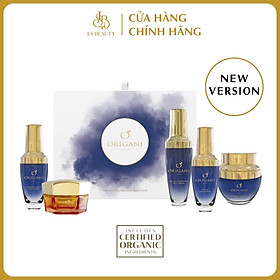 Bộ Chăm Sóc Da Mặt Origani Erda Indulgence Facial Collection (5 sản phẩm) - Có Chứng Nhận Hữu Cơ - Chăm Sóc Da Vùng Mắt Cùng Dưỡng Ẩm Da Mặt