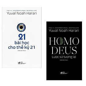 [Download Sách] Combo Sách Hay: Homo Deus-Lược Sử Tương Lai + 21 Bài Học Cho Thế Kỷ 21 - (Sách Bán Chạy / Tặng Kèm Postcard Greenlife)