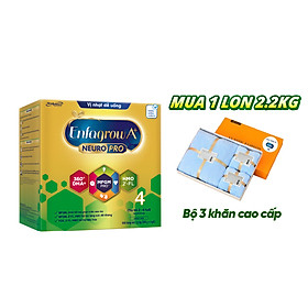 Sữa bột Enfagrow A+ NeuroPro 4 với 2’-FL HMO cho trẻ từ 2 – 6 tuổi – 2.2kg