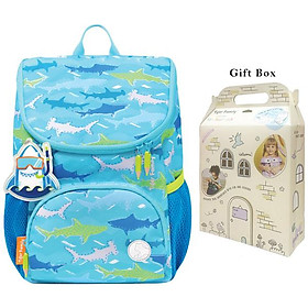 Ba Lô Mầm Non Smart Kids Little Travelers Plus Mini Backpack - Blue Aquarium - Tiger Family