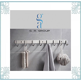 Mua MÓC TREO QUẦN ÁO 8 MÓC INOX - DÀI 50 CM