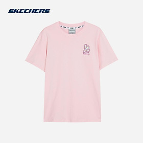 Áo thun thời trang unisex Skechers Knit Short Sleeve - L122U170-01NX
