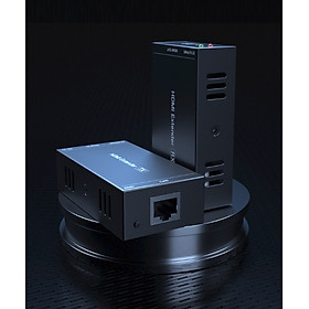 Mua Bộ Chuyển HDMI PWAY dùng dây Lan (chống nhiễu  hỗ trợ CAT6 60m)