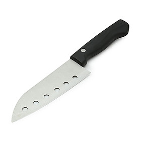 Combo dao nhà bếp Inox có lỗ + đá mài dao kéo nội địa Nhật Bản