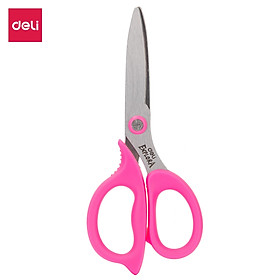 Kéo học sinh Deli - Explora Hồng/Xanh dương - 1 chiếc - E77755