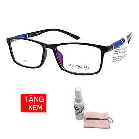 Gọng kính, mắt kính chính hãng Velocity VL36460 001 - Tặng 1 khăn và nước lau kính - khăn màu ngẫu nhiên