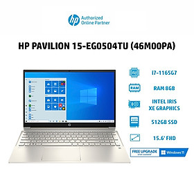 Mua Laptop HP Pavilion 15-eg0504TU (46M00PA) i7-1165G7 | 8GB | 512GB |15.6  FHD | Win 11 Hàng chính hãng