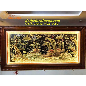 Mua Tranh Đồng  Thuận Buồm Xuôi Gió  Dài 2m3