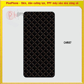 Dán Skin mặt sau cho Google Pixel 4, 4 XL (4XL), 4a, 4a 5G, Pixel 5, 5a 5G in hình caro