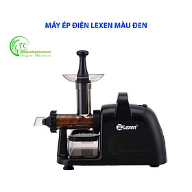 Mua Máy ép chậm hoa quả và cỏ lúa mì điện Lexen  máy ép trục ngang theo tiêu chuẩn FDI của Mỹ - ĐEN