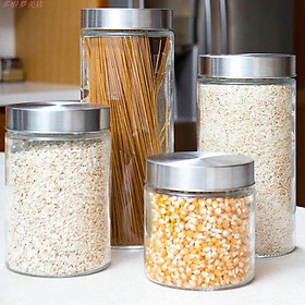Mua Lọ thủy tinh cao cấp nắp vặn inox siêu kín - dung tích 900ml  1250ml và 2100ml