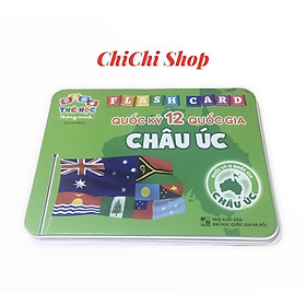 Thẻ Học Quốc Kỳ Các Nước Châu Úc