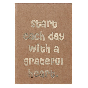 Nơi bán Sổ Tay Papermix - Start Each Day With A Grateful Heart - Giá Từ -1đ