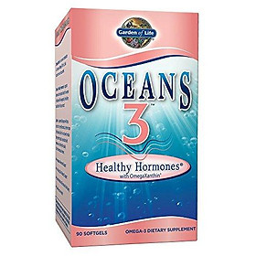 Garden of Life Oceans 3 - Healthy Hormone 90 Softgels