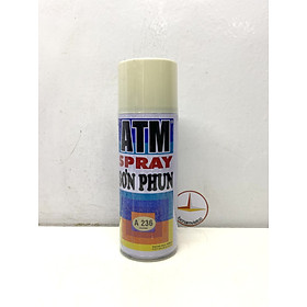 Mua Sơn xịt ATM màu xám lợt A236