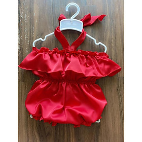 Bộ quần áo bé gái Bay Bí chất liệu lụa 8-23kg Angel Baby Thời Trang Thiết Kế