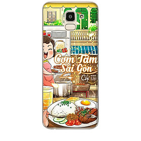 Ốp lưng dành cho điện thoại  SAMSUNG GALAXY J6 2018 Hình Cơm Tấm Sài Gòn - Hàng chính hãng