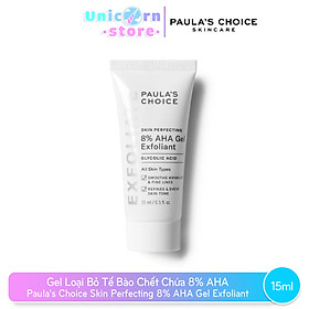 Hình ảnh Gel tẩy tế bào chết làm mềm và sáng mịn da Paula's Choice Skin Perpecting 8% AHA Gel Exfoliant 15ml 1907