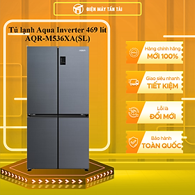 Mua Tủ lạnh Aqua Inverter 469 lít Multi Door AQR-M536XA(SL) - Hàng chính hãng - Chỉ giao HCM