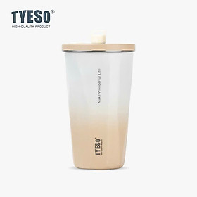 Cốc ly giữ nhiệt TYESO TS-8848B 600ml bằng thép không gỉ 304 Chống tràn & Giữ nhiệt 12 tiếng