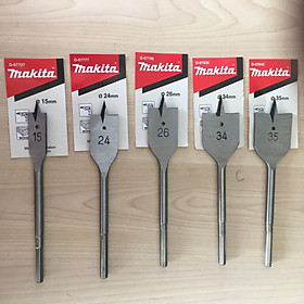 Mua 5 Mũi khoét gỗ dẹt 15  24  26  34  35mm Makita
