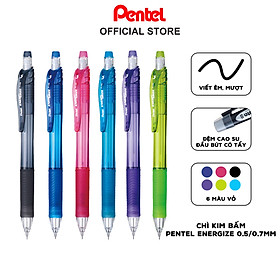 Bút chì kim bấm Pentel ENERGIZE 0.5/0.7mm - PL105/PL107
